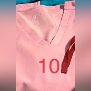 Figs scrub set. Small top and medium tall Zamora joggers